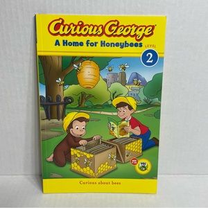 💛$2💛 A Home For Honeybees - Curious George level 2 kids book